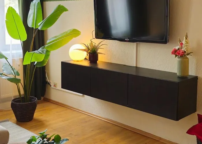 Stilvolles Design In Gohlis Mit Wlan,netflix, Waschmaschine Appartamento *