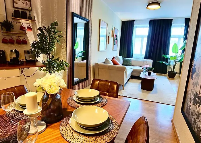 Stilvolles Design In Gohlis Mit Wlan,netflix, Waschmaschine * Lipsia