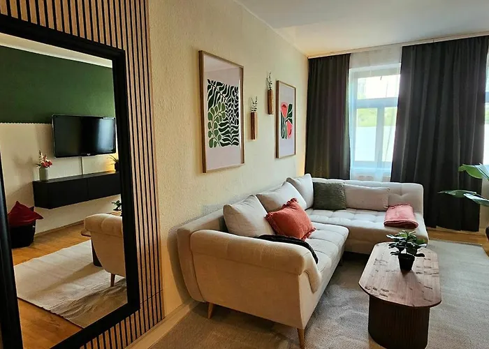 Appartamento Stilvolles Design In Gohlis Mit Wlan,netflix, Waschmaschine *